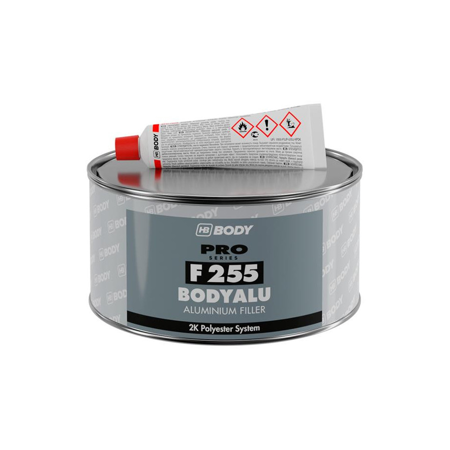 BODY F255 PRO Tmel Alu - 250g hliníkový
